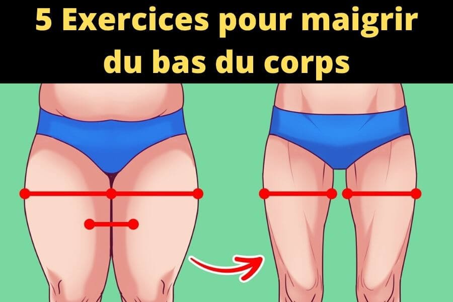 5 Exercices Pour Maigrir Du Bas Du Corps Fessier Jambe Cuisse Coach Sportif
